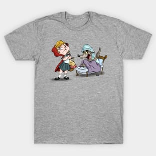 Red Riding Hood and Big Bad Wolf T-Shirt